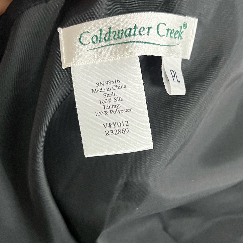 COLDWATER CREEK 100% Silk Midi Skirt - Picture 3 of 7